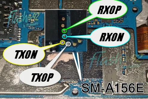 Samsung A15 5G SM-A156E ISP Pinout