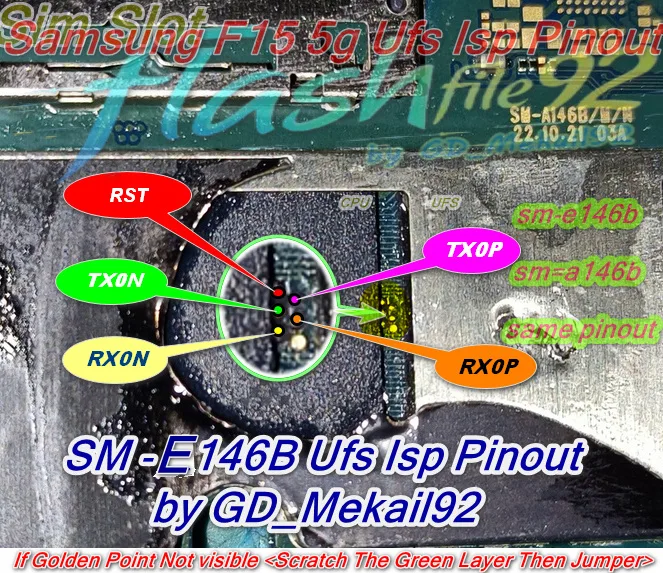 e146b isp pinout