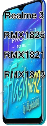 Realme 3 RMX1825 Flash File